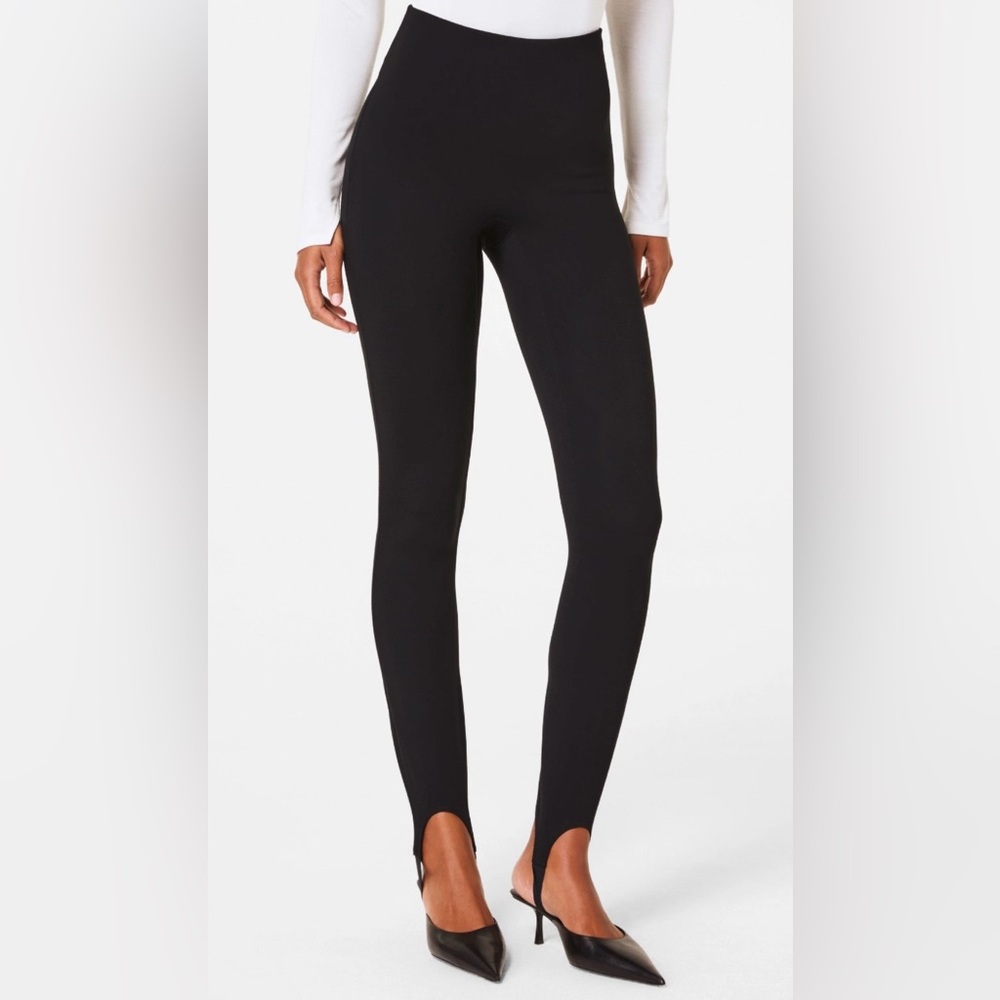 SPANX Black Stirrup Leggings